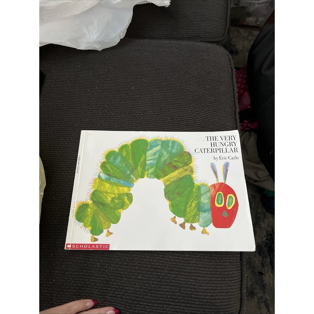 The Very Hungry Caterpillar By Eric Carle With Signed Back